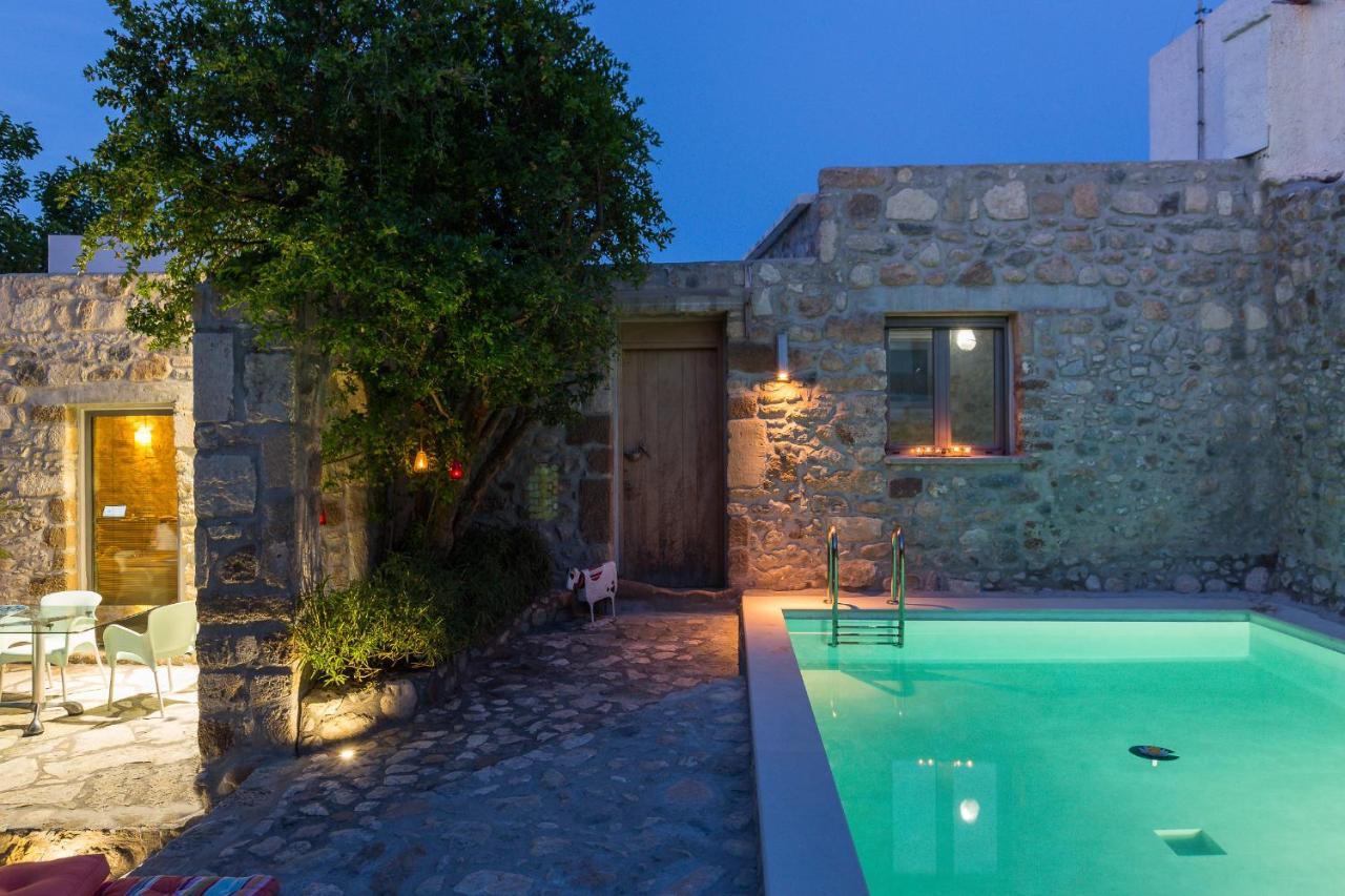 Muazzo Creta Stone House, Nature Escape With Pool, By Thinkvilla Pigí Kültér fotó