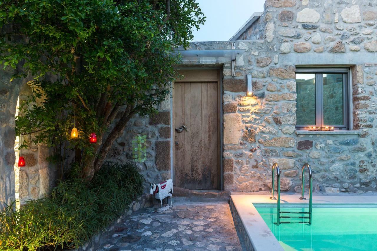 Muazzo Creta Stone House, Nature Escape With Pool, By Thinkvilla Pigí Kültér fotó