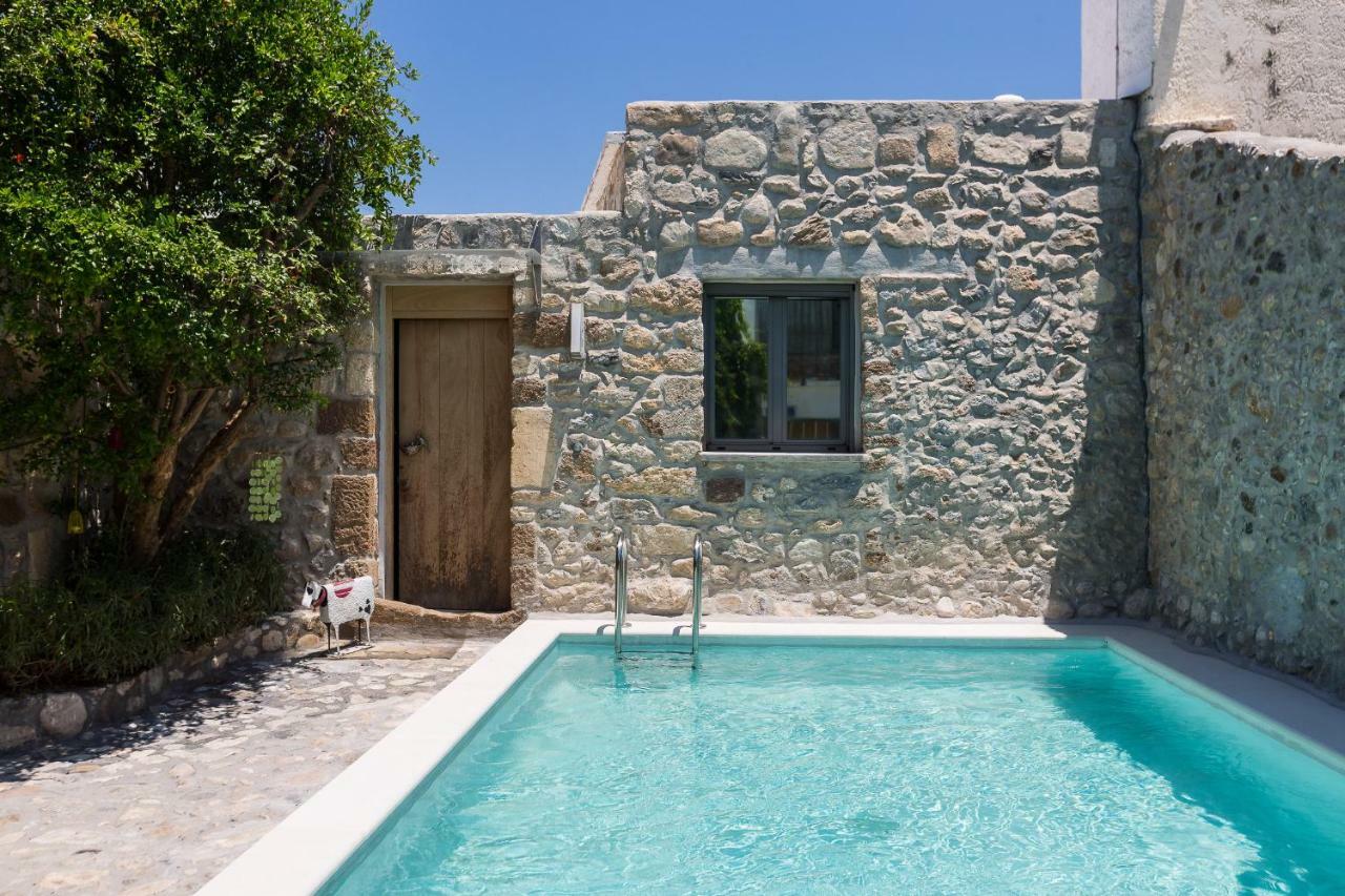 Muazzo Creta Stone House, Nature Escape With Pool, By Thinkvilla Pigí Kültér fotó