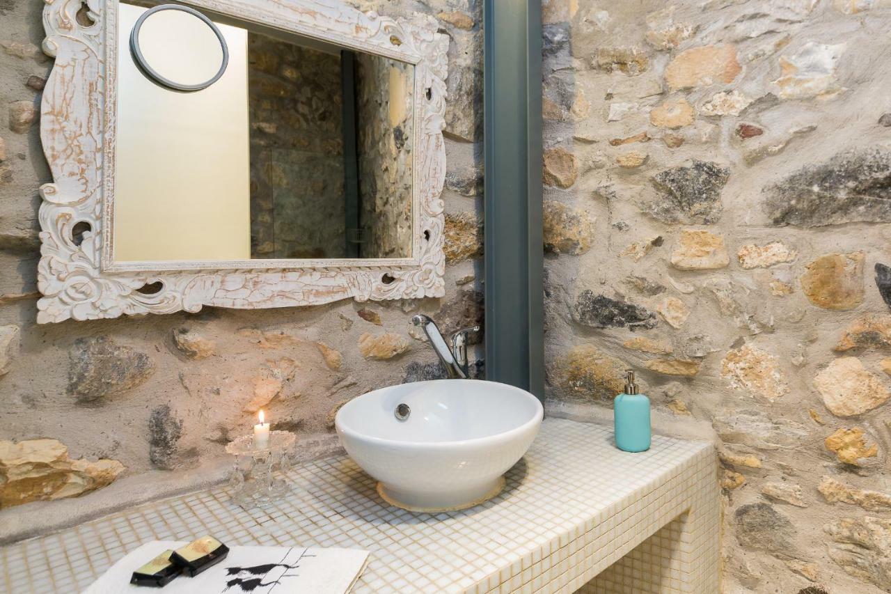 Muazzo Creta Stone House, Nature Escape With Pool, By Thinkvilla Pigí Kültér fotó
